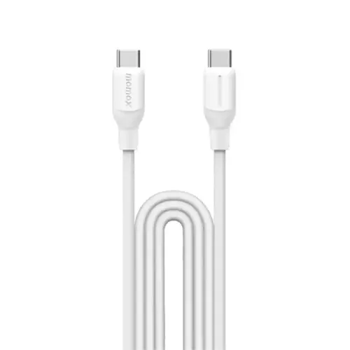 Momax 1-link Flow Cc X 60w Usb-c Cable (1.2m) - White