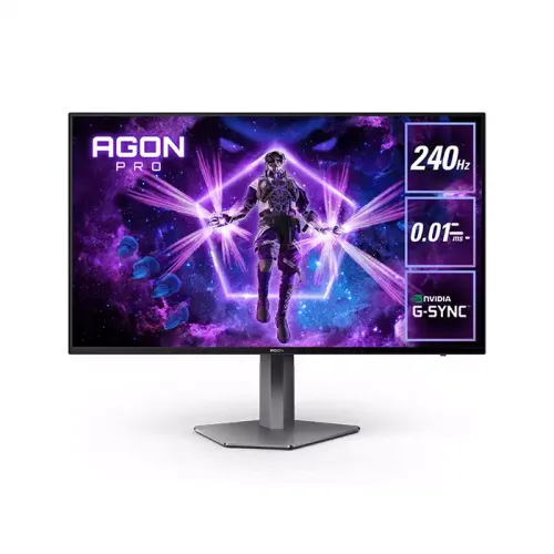 Aoc Ag276qzd 27 Inch Oled Qhd 0.01ms 240hz Gaming Monitor - Black  (AG276QZD/89)