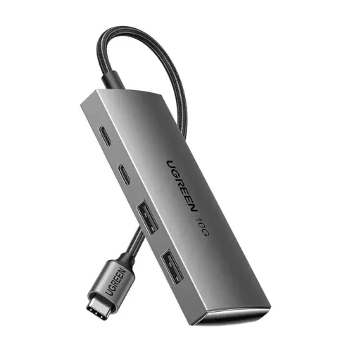 Ugreen Usb-c To 2× Usb 3.2+2×usb-c Adapter 10g