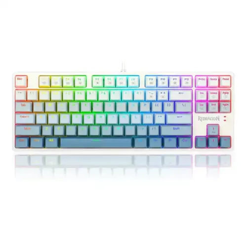 Redragon Cass Rgb Wired Mechanical Gaming Keyboard (Dust-proof Blue Switch) (K645w-gb-rgb)