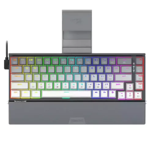 Redregon Shaco K641 Wired 60% Aluminum Rgb Mechanical Keyboard – Red Switch