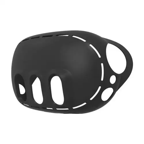 Silicone Protective Face Case For Meta Quest 3 - Black