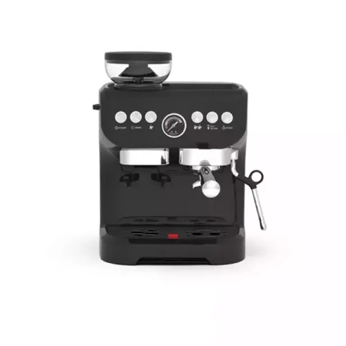 Lepresso Espresso Coffee Maker With Bean Grinder - Black