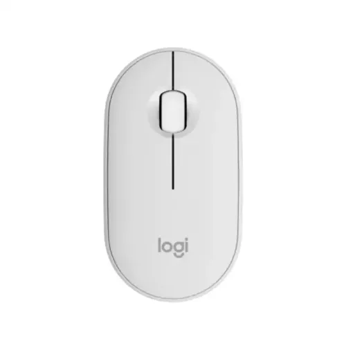 Logitech Pebble 2 M350s Wireless Bluetooth Mouse - Tonal White