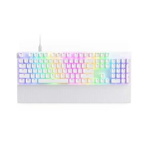 Nzxt Function 2 - Rgb Hot-swap Wired Optical Gaming Keyboard - White