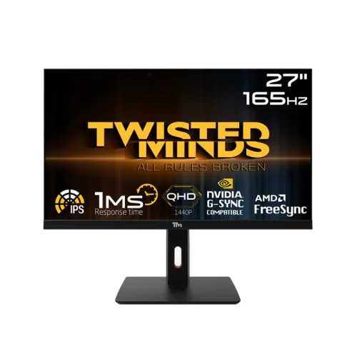 Twisted Minds 27-inch QHD 165Hz 1ms HDMI 2.0, IPS Panel Gaming Monitor