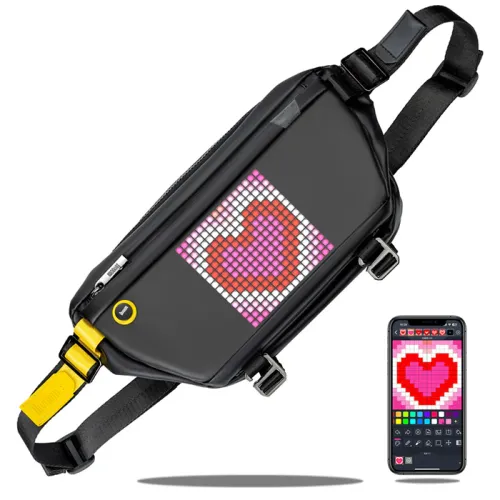 Divoom Sling Bag Pixel Art Led Daypack