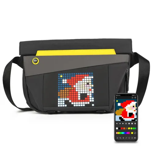 Divoom Sling Bag-v Pixel Art Led Sling Bag