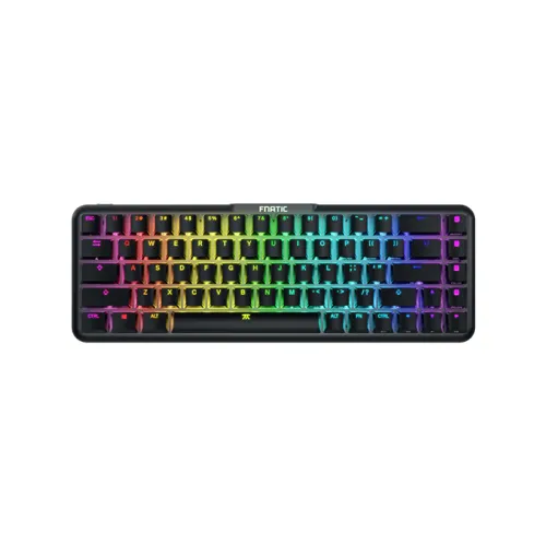 Fnatic Streak65 Compact 65% Low Profile Mechanical Gaming Keyboard - Black