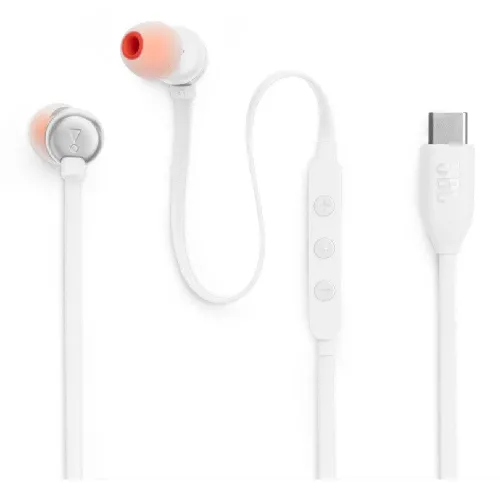 Jbl Tune 310c Wired Usb-c Earphones – White