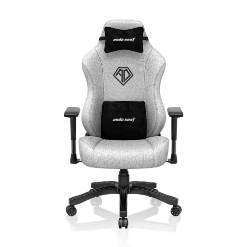 Andaseat Phantom 3 Linen Fabric Gaming Chair - Grey