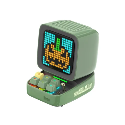 Divoom Ditoo Pro The Retro Pixel Art Portable Bluetooth Mini Speaker - Green