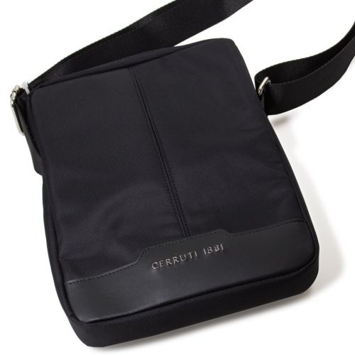 CERRUTI 1881 NYLON TABLET BAG 10"-BLACK