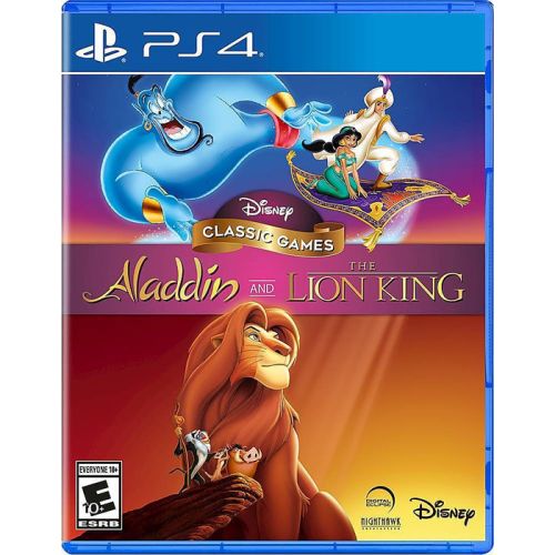 PS4 The Aladin and Lion King US Vesrion R1