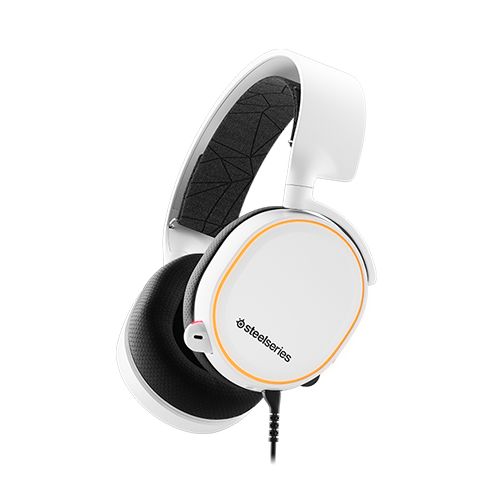 STEELSERIES ARCTIS 5 7.1 SURROUND RGB GAMING HEADSET - WHITE