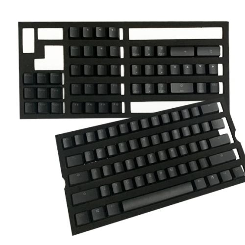 Ducky 108-key PBT Seamless Doubleshot Keycap Set Black