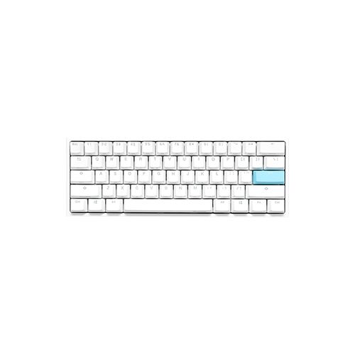 DUCKY ONE 2 MINI WHITE CASE GAMING KEYBOARD - CHERRY RGB BLUE