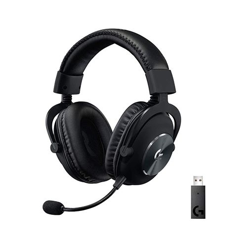 LOGITECH PRO X WIRELESS LIGHTSPEED GAMING HEADSET - BLACK