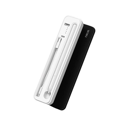 WIWU 2IN1 STYLUS PEN WITH WIRELESS CHARGING CASE - WHITE