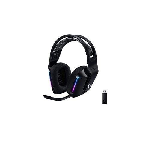 LOGITECH G733 LIGHTSPEED WIRELESS RGB GAMING HEADSET - BLACK