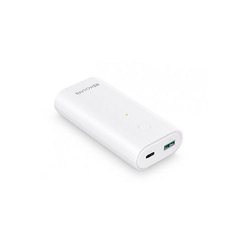 RAWPOWER PD PIONEER 10000MAH MFI 18W 2PORT POWER BANK-WHITE