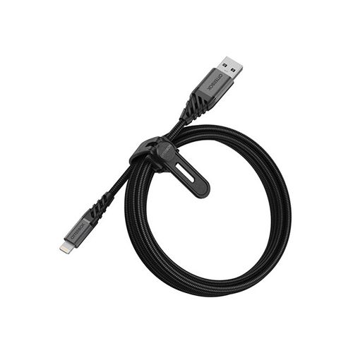 OTTERBOX LIGHTNING TO USB-A PREMIUM CABLE 2M - BLACK