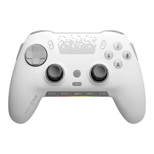 Scuf Envision Pro Wireless Pc Gaming Controller For Pc - White/gray