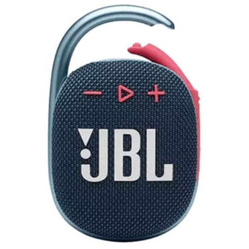 JBL Clip 4 Portable Wireless Speaker- Blue-Pink