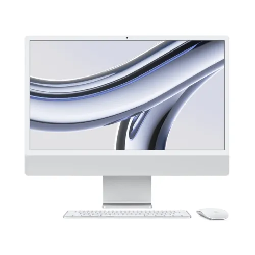 Apple Imac M3 24-inch 4.5k Retina Display With 8‑core Cpu 10‑core Gpu 16gb 1tb Ssd - Silver (Arabic)