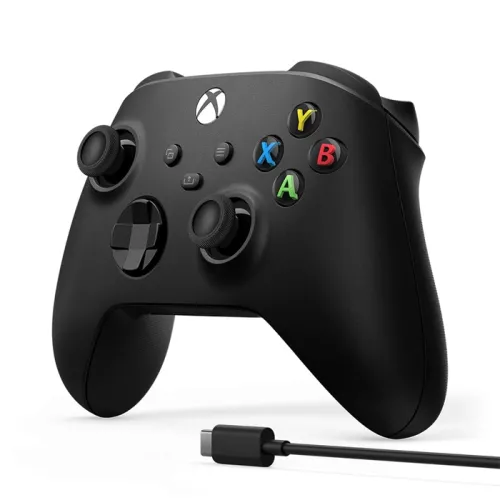 Xbox Wireless Controller + Usb-c Cable - Carbon Black