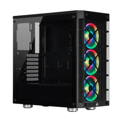 Corsair iCUE 465X RGB Mid-Tower ATX Smart Case — Black