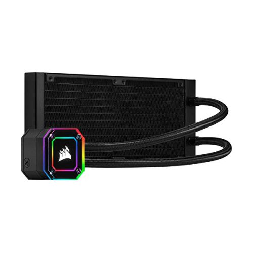 Corsair iCUE H100i ELITE CAPELLIX 240MM CPU Liquid Cooler  - Black