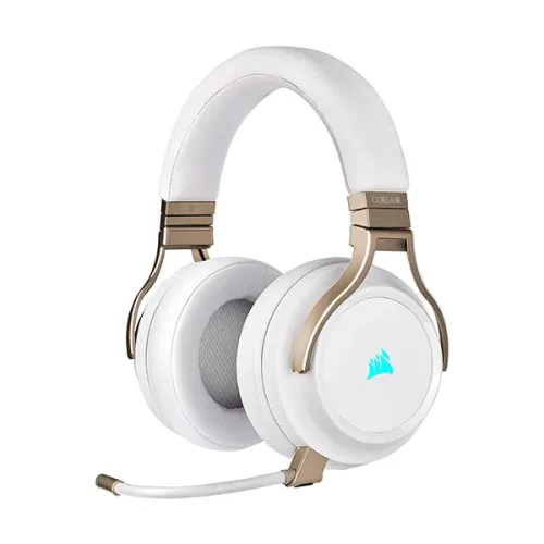 Corsair iCUE Virtuoso Wireless Gaming Headset - Pearl