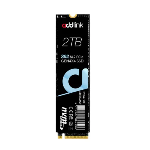 Addlink S92 M.2 2280 PCle Gen4x4 NVMe Internal SSD - 2TB