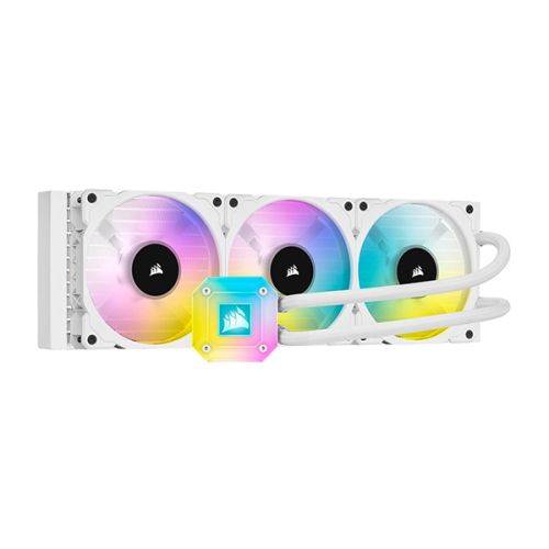 Corsair H150i Elite Capellix White 360MM Liquid CPU Cooler