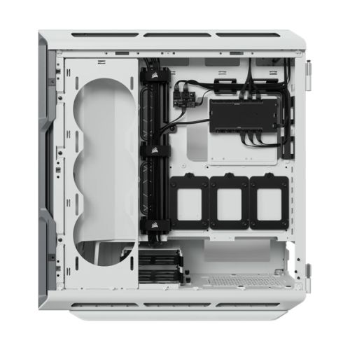 Corsair iCUE 5000T RGB Tempered Glass Mid-Tower ATX PC Case - White