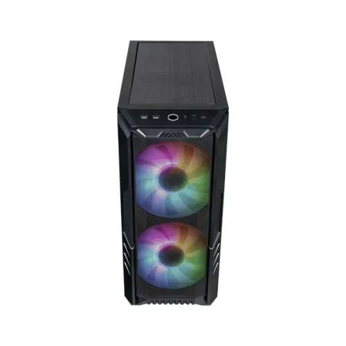 Cooler Master HAF 500 ARGB Mid Tower Case - Black