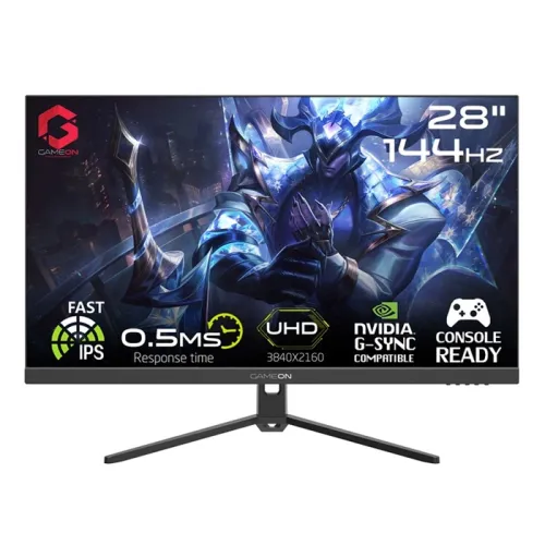 Gameon Gop28uhd144ips 28-inch 4k Uhd, 144hz, Mprt 0.5ms, Hdmi 2.1 Gaming Monitor (Support Ps5)