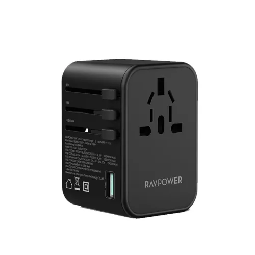 Ravpower RP-PC1034 Pd Pioneer 65 Watts 3-Port Travel Charger