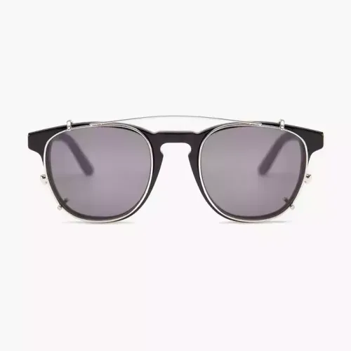 Barner Kreuzberg Clip-on Sunglasses - Silver