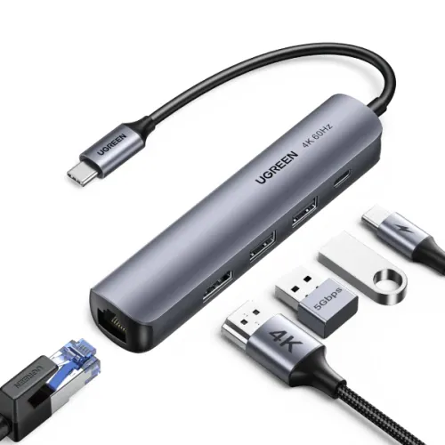 Ugreen Ultra Slim 5-in-1 USB C Hub