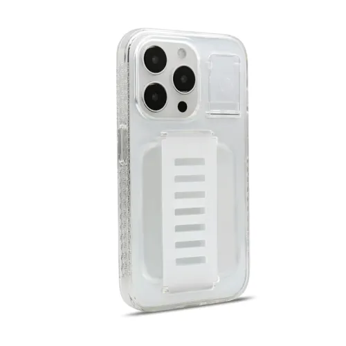 Grip2u Boost Case With Kickstand For Iphone 15pro - Clear