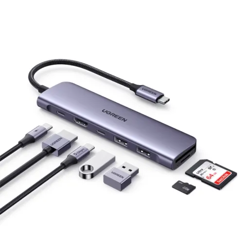 Ugreen USB C 7 in 1 Hub With Card Reader