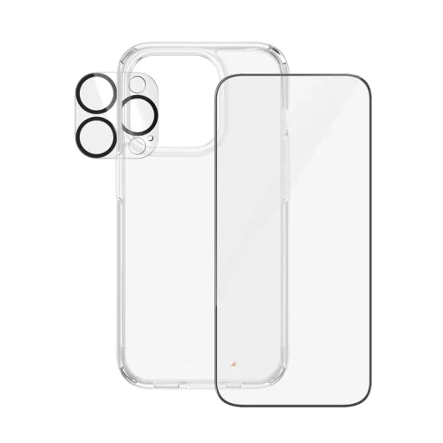 Panzerglass 3-in-1 Pack Iphone 15 Pro 6.1 Inch 360 Bundle With D30 - Clear