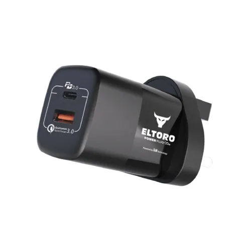 Eltoro Power Plug+ 35w Pd3.0 Qc3.0 -black