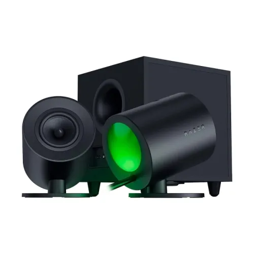 Razer Nommo V2 Pro Full-range 2.1 Pc Gaming Speakers With Wireless Subwoofer - Black