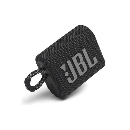 JBL GO3 PORTABLE WATERPROOF BLUETOOTH V5.1 SPEAKER - BLACK