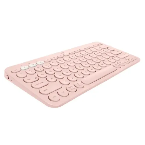 Logitech K380 Multi-Device Bluetooth Keyboard - Pink (Arabic)