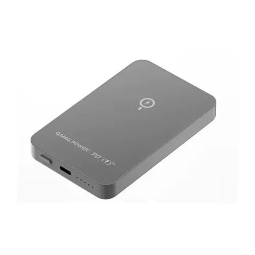 Momax Q.Mag Power 6 Magnetic Wireless Battery Pack 5000mAh - Space Grey