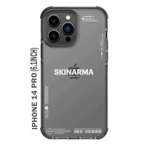 Skinarma Case For iPhone 14 Pro (6.1inch) - Iro - Black